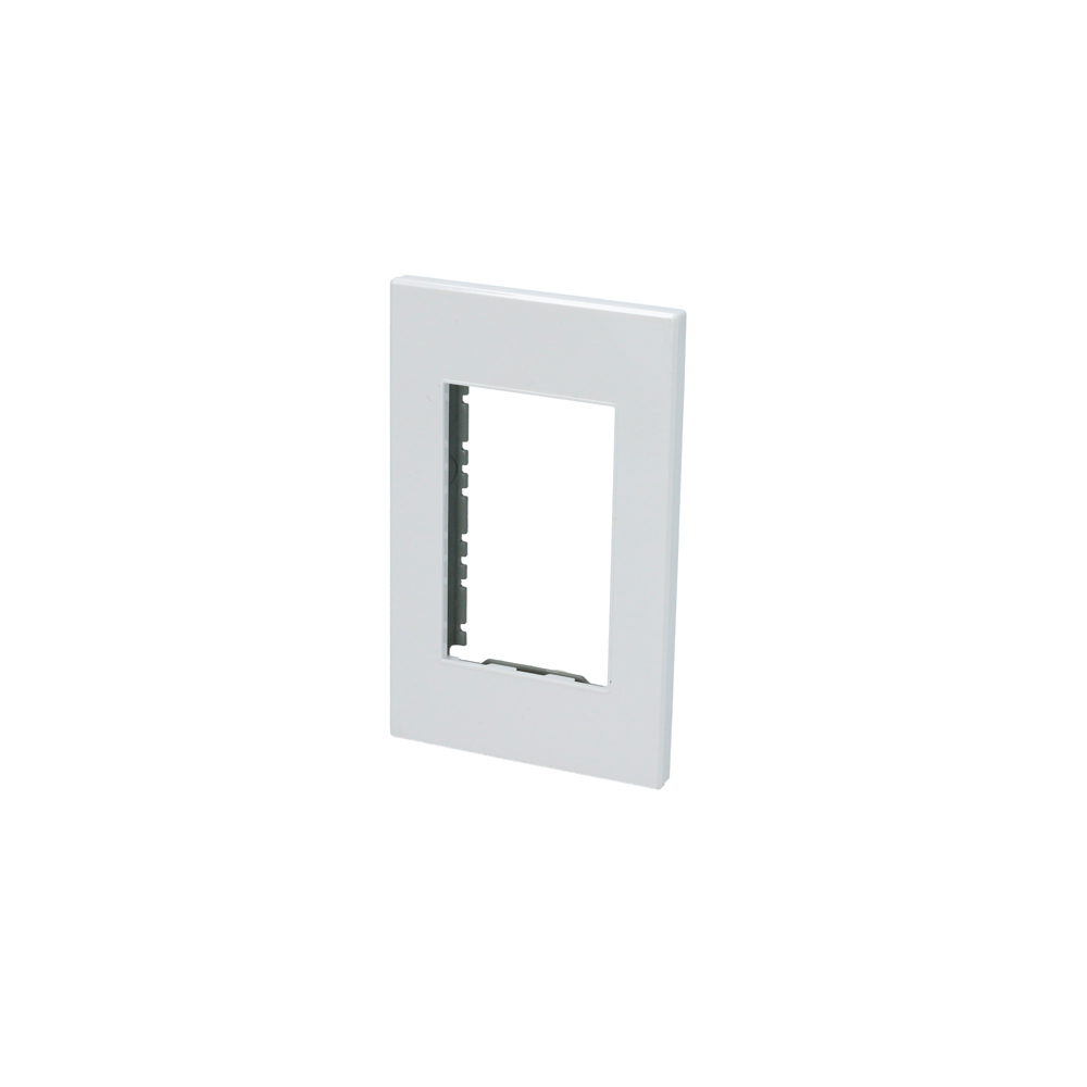 SURTEK PLACA P603B  1MODULO1/1 BLANCO PREMIUM