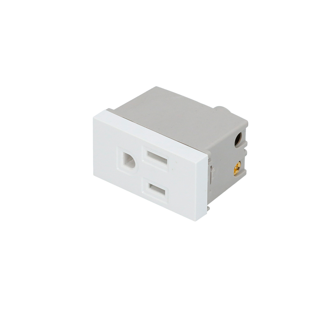 SURTEK CONTACTO ATERRIZADO P610B 1/3 BLANCO PREMIUM