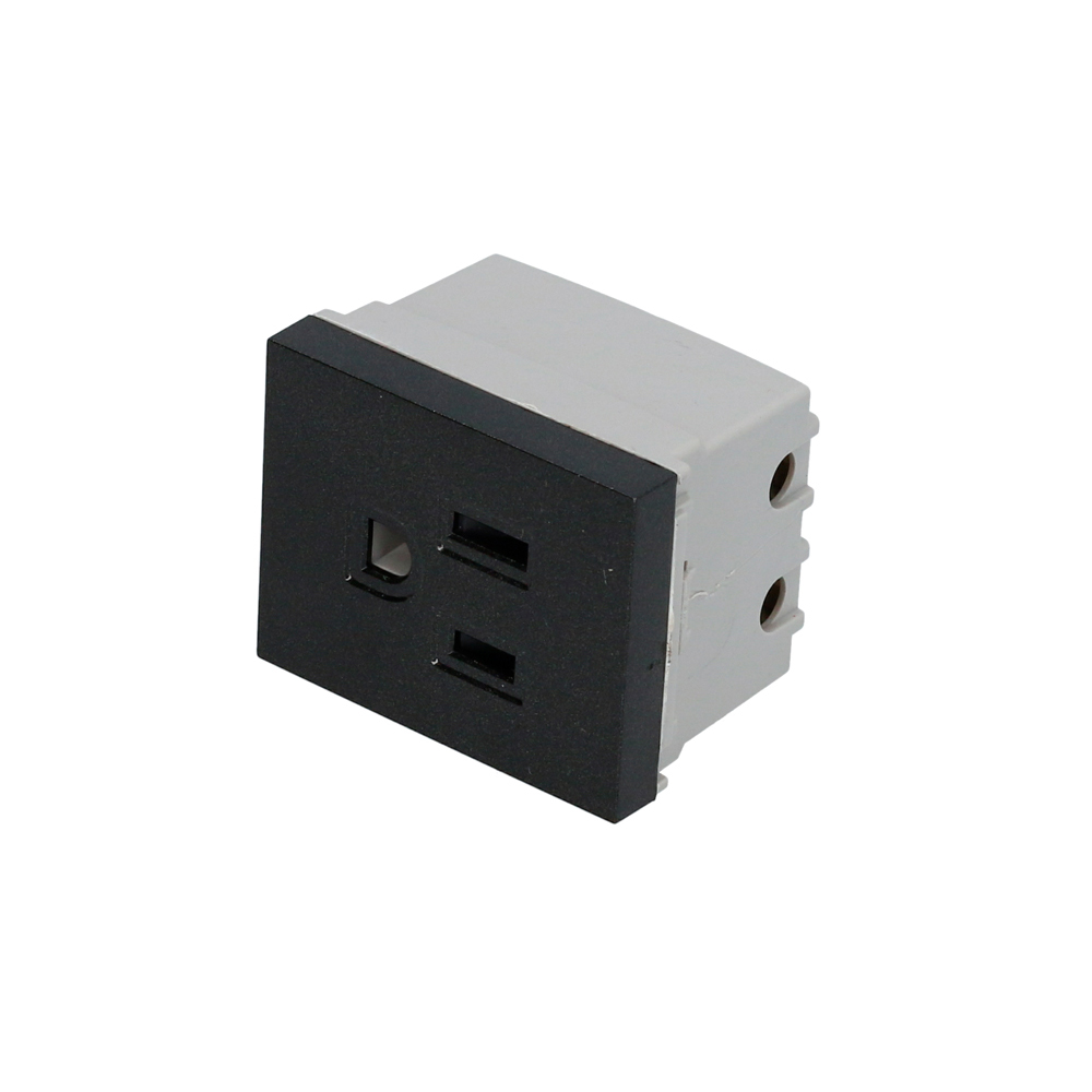 SURTEK CONTACTO ATERRIZADO P611N 1/2 NEGRO PREMIUM