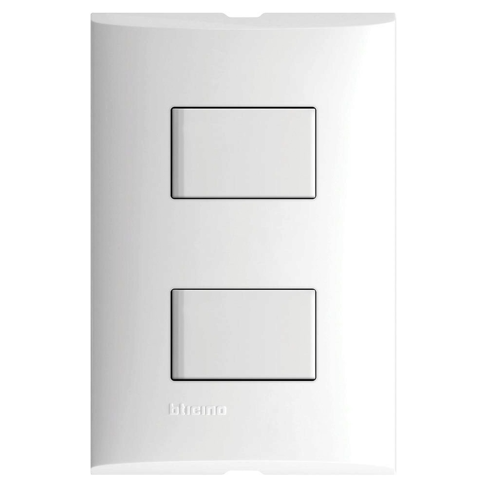 FORZA PLACA 2INTERRUPTOR      SENC 10A 127V BTICINO FZA512