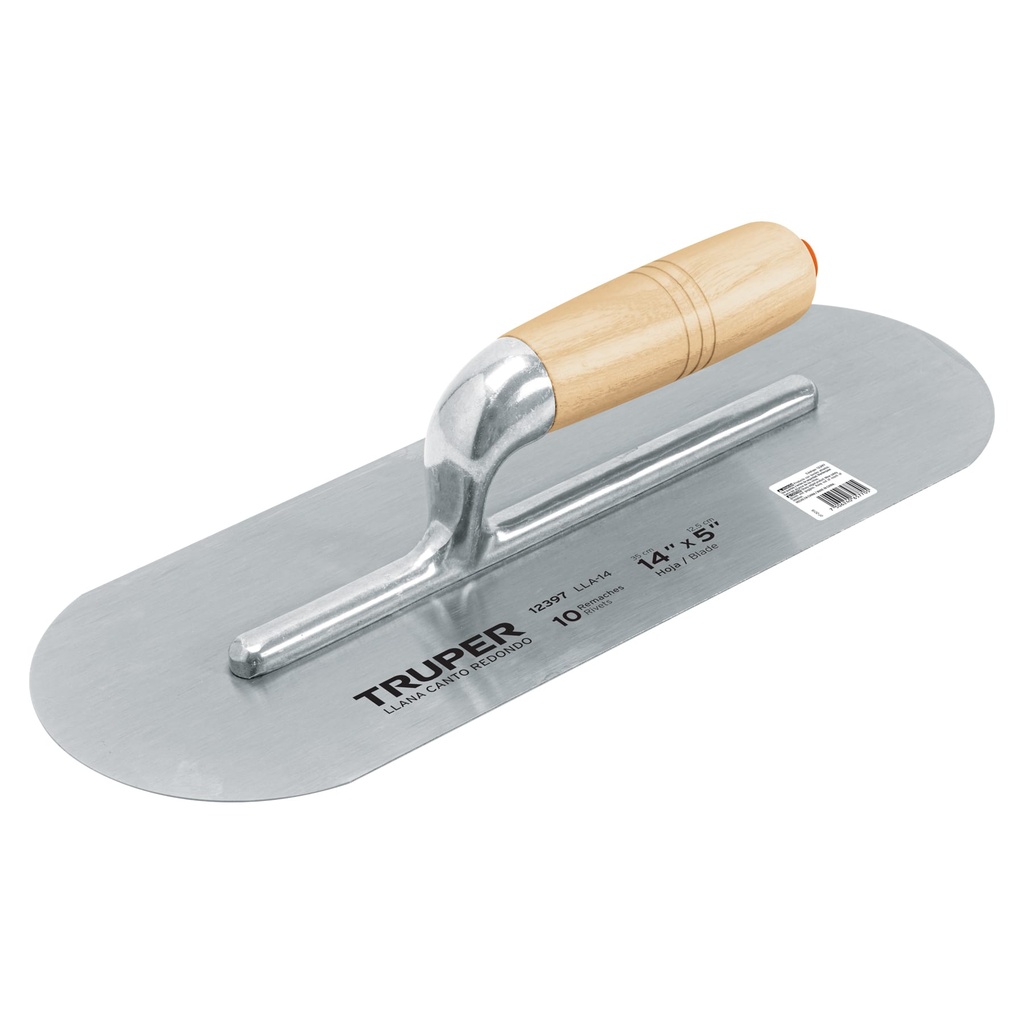 TRUPER LLANA CANTO RED 14X5"  MGO MADERA LLA-14