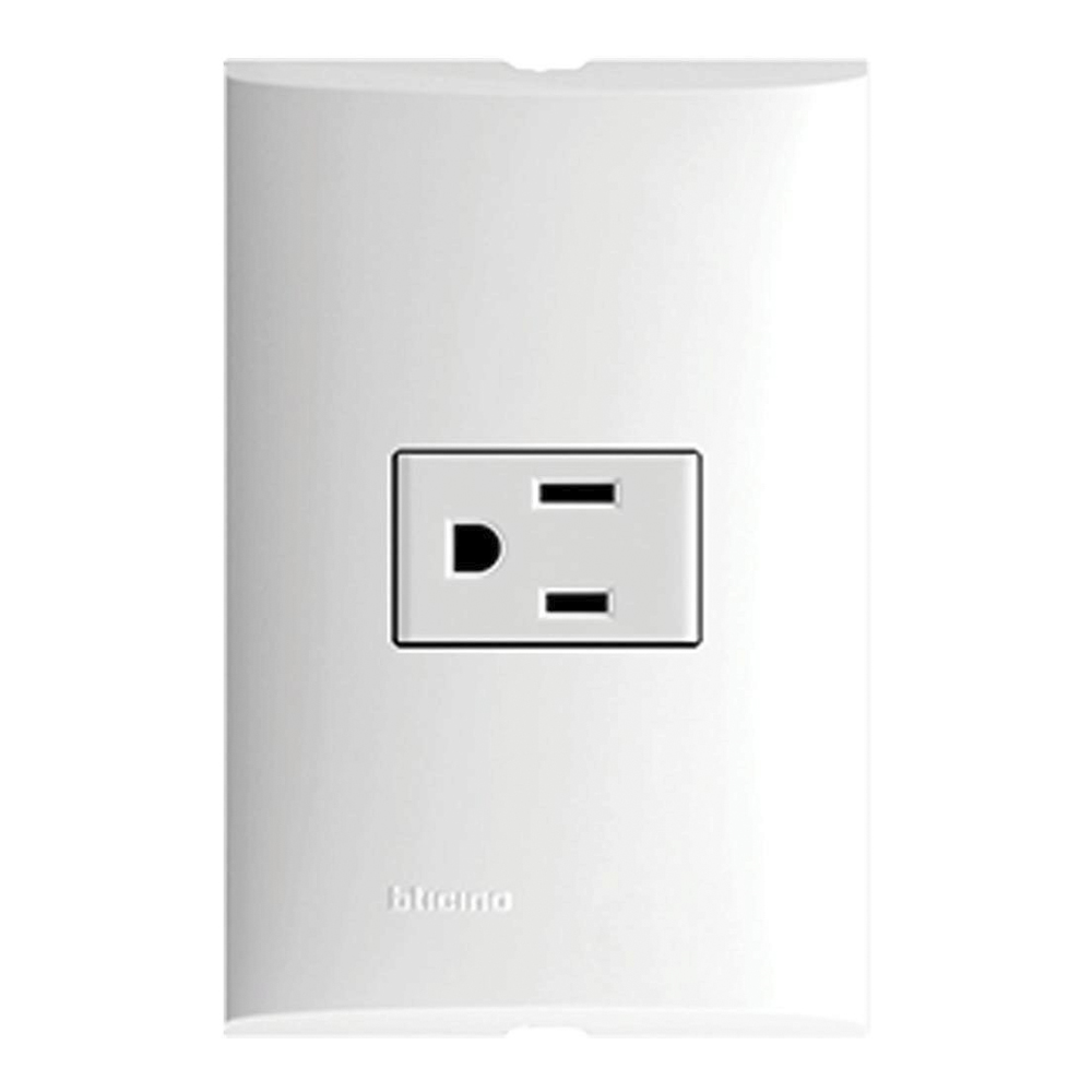 FORZA PLACA 1TOMA CORR 2P+T   15A 127V