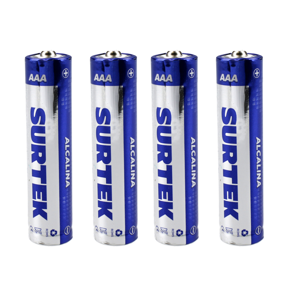 SURTEK PILA ALCALINA AAA PA43A C/4PZ