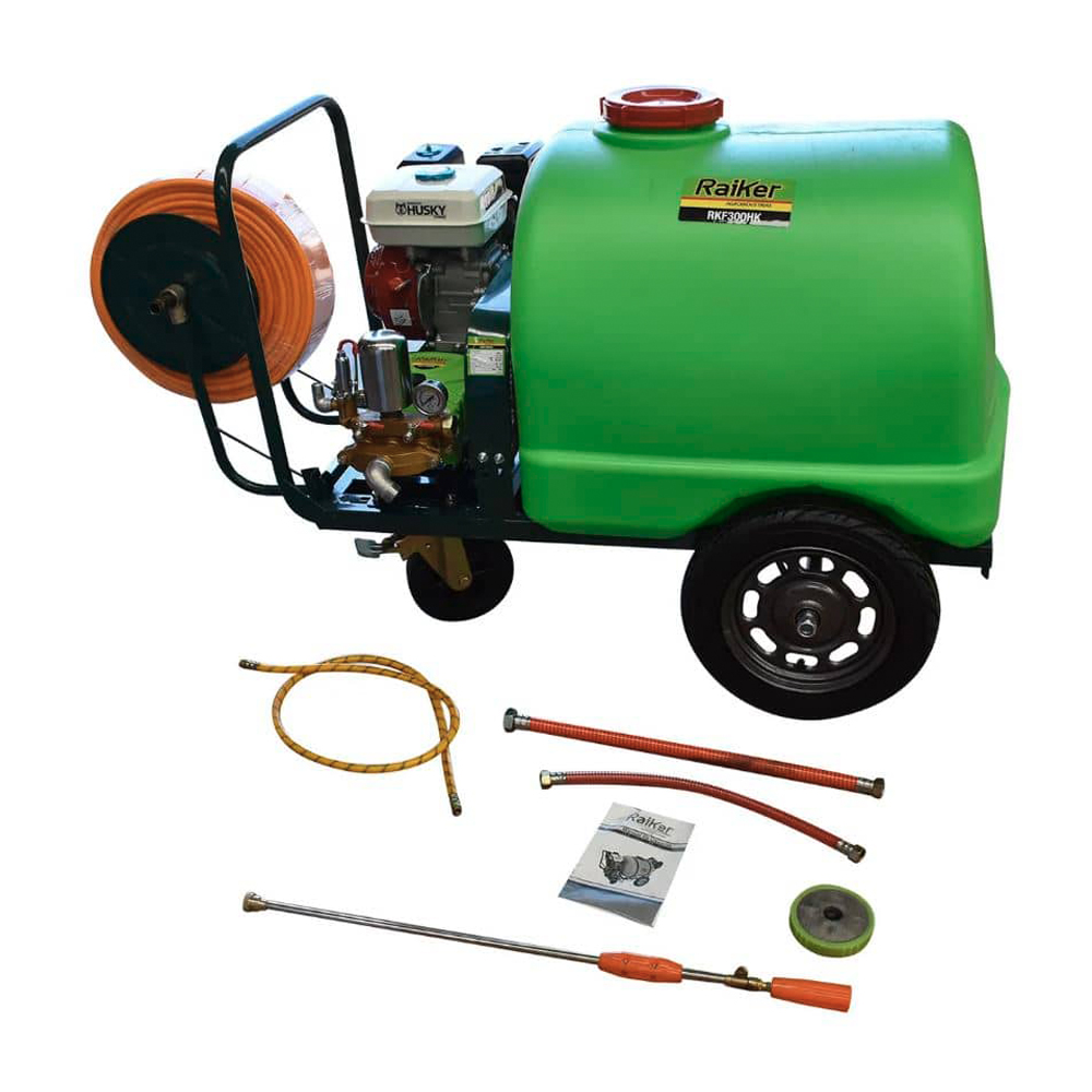 PARIHUELA RKF300HK 6.5HP 300L RAIKER C/MANG 100MT MOT HUSKY