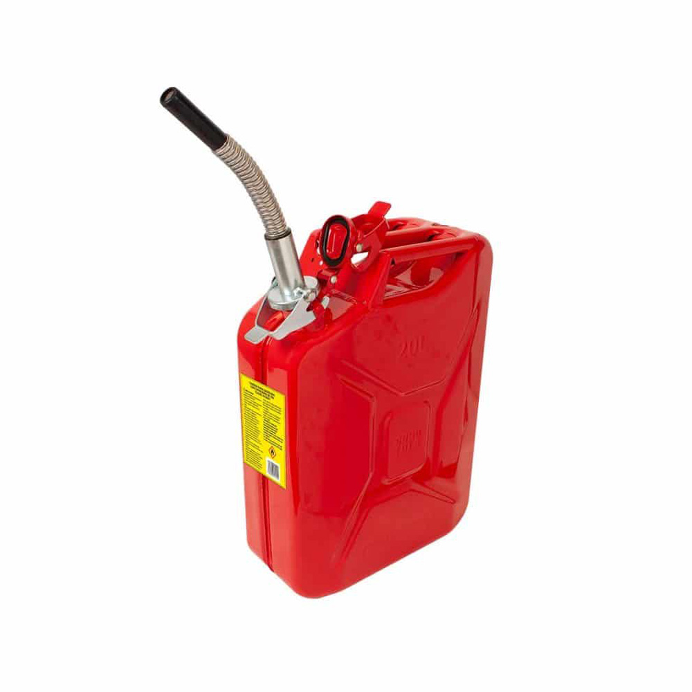 DOGOTULS TANQUE TK3001 20LT P/GASOLINA METAL ROJO D/SEGUR
