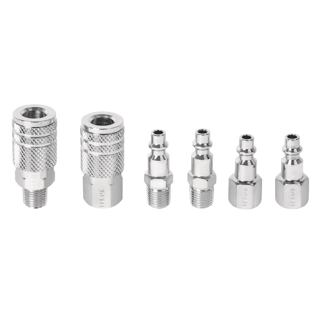 PRETUL JGO 4 CONEC 2 COPLES CORAL-6PCOMPRESOR AIRE