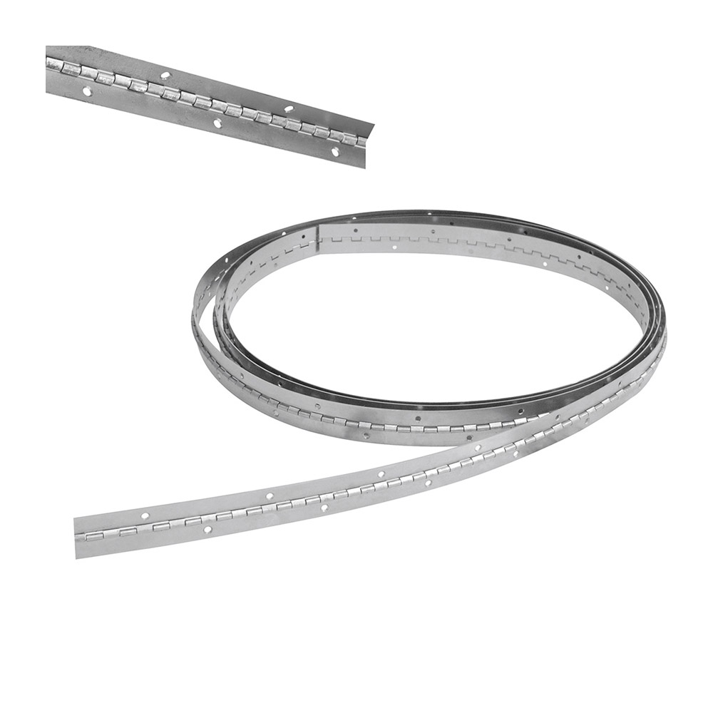 LOCK BISAGRA DE PIANO   1 1/2"" X 1M CON ORIFICIOS COD. LBP3