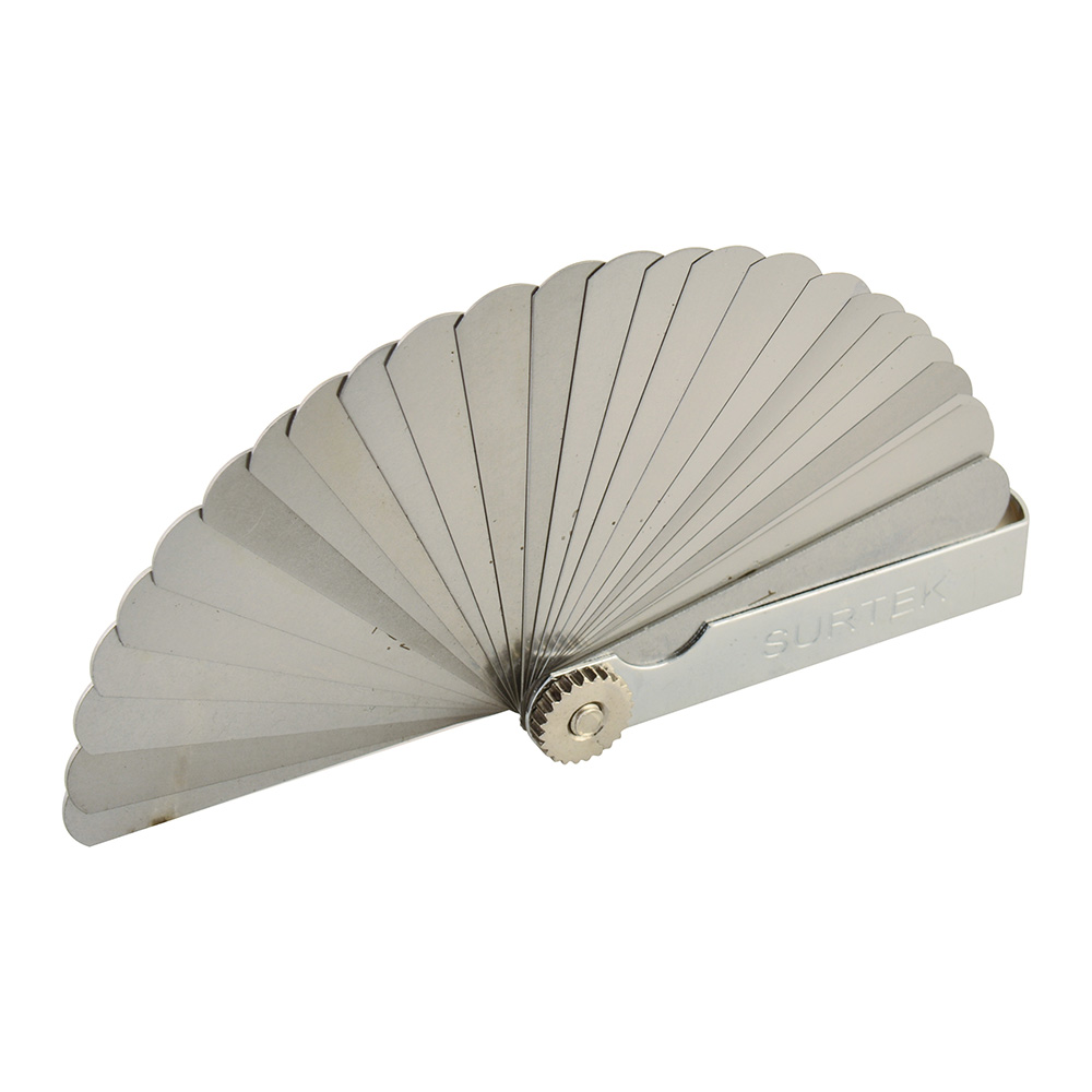 SURTEK CALIBRADOR DE 0.0015 A 0.035 PULGADAS 25 HOJAS