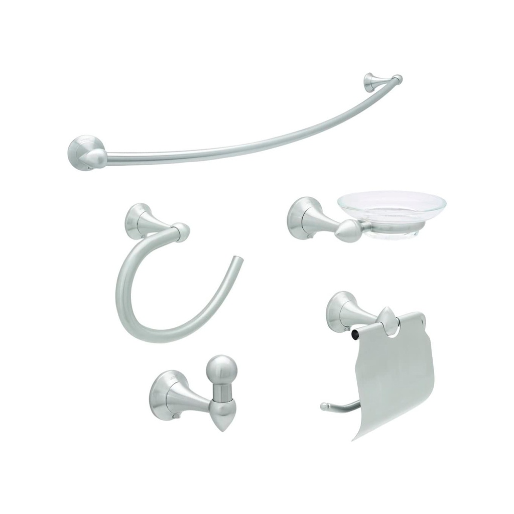 URREA ACCESORIOS P/BAÑO JGO   5PZ CROMO 3100