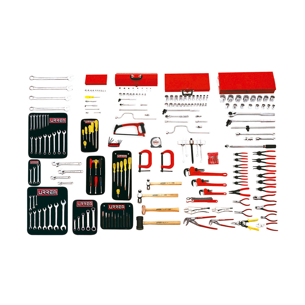 URREA JGO HERRAMIENTA 209PZ   STD INTERMEDIO INDUSTRIAL S/GA