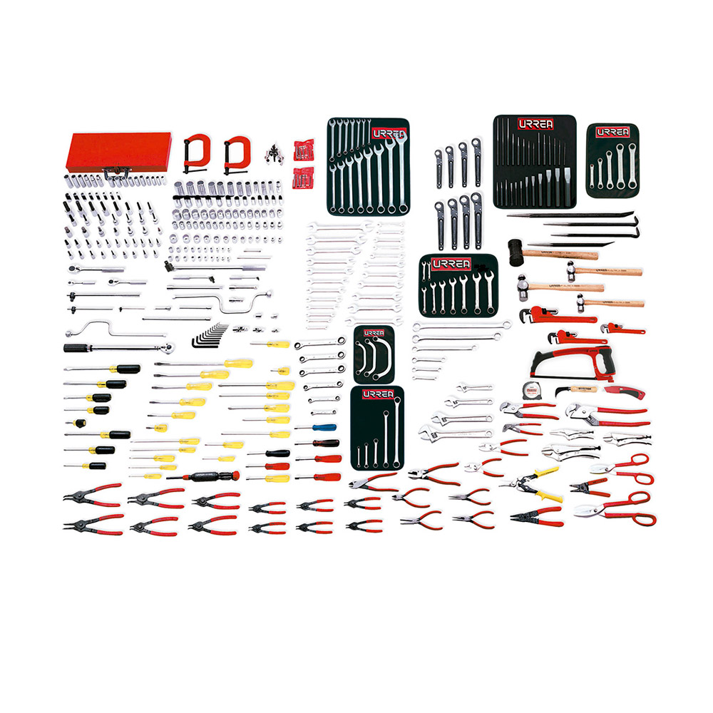 URREA JGO HERRAMIENTA 396PZ   MAESTRO INDUSTRIAL S/GABINETE