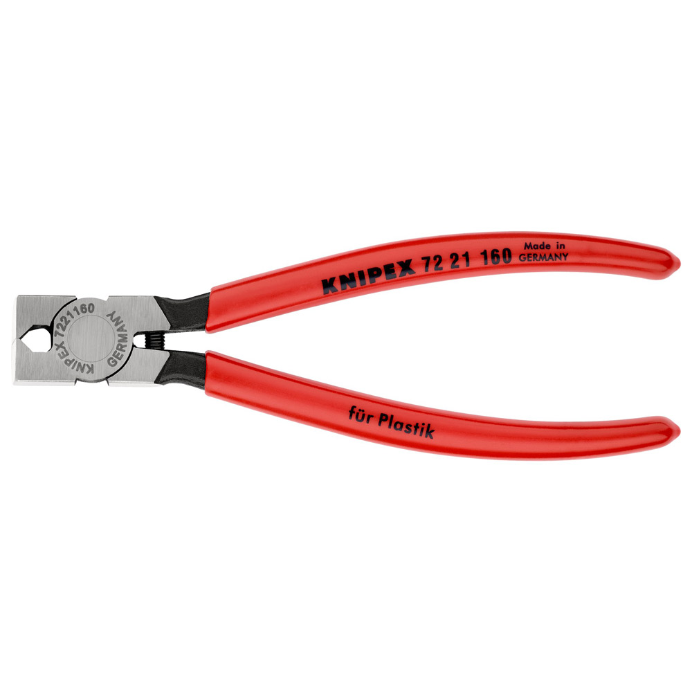 KNIPEX PINZA CORTE DIAGONAL   FRONTAL 6" 72 21 160