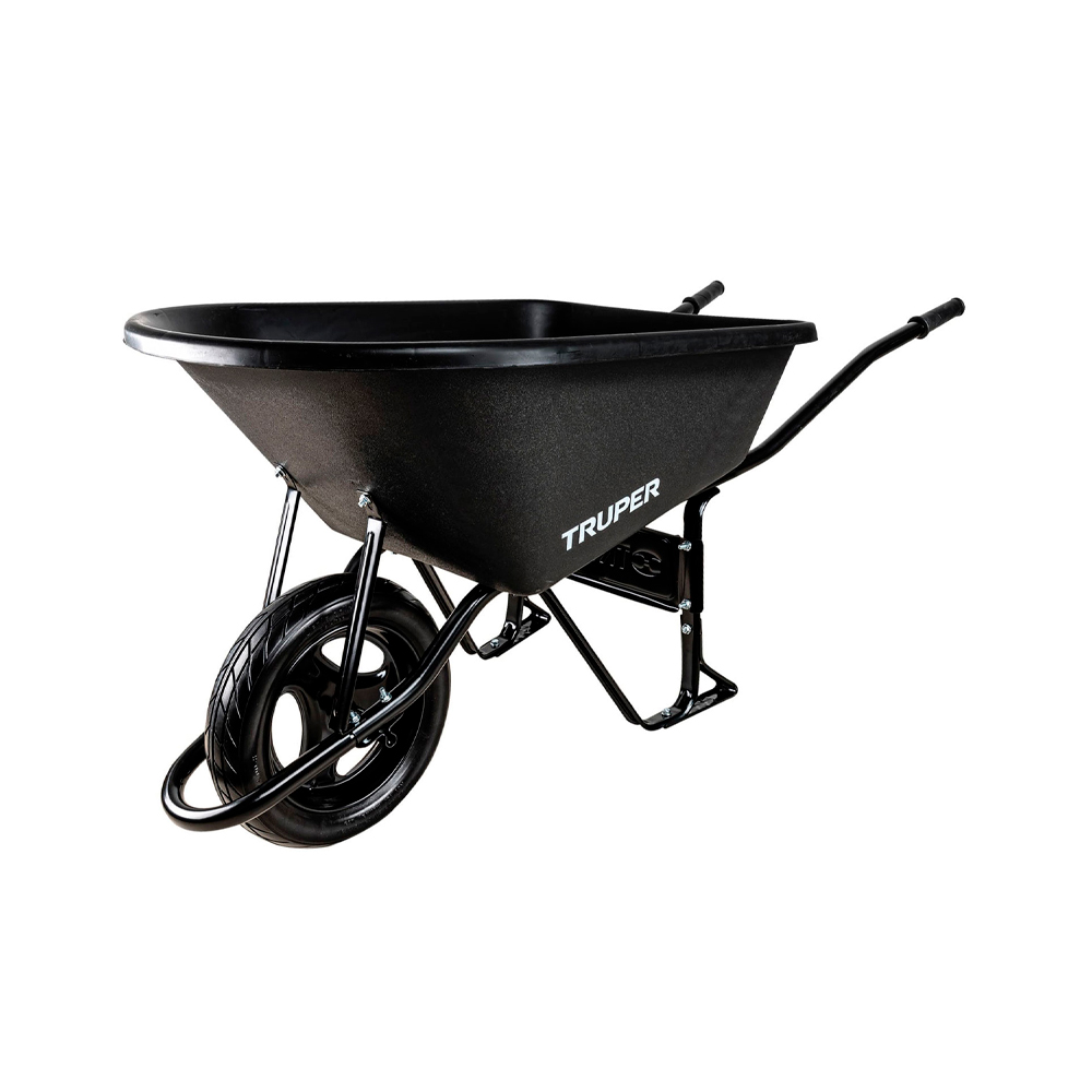 TRUPER CARRETILLA CAT-60-PL-FF6FT3PLASTICA IMPONCH 120LT
