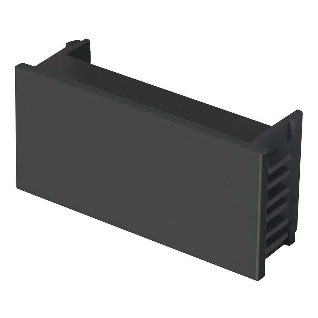 VOLTECK TAPON CIEGO NEGRO 1   MODULO LINEA ESPAÑOLA TA-EN