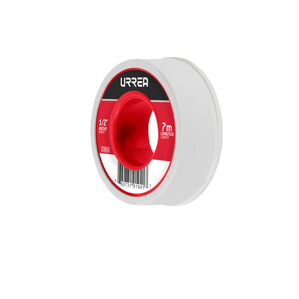 URREA CINTA TEFLON 12.7MMX    7MT (1/2") U.RUDO CSE01