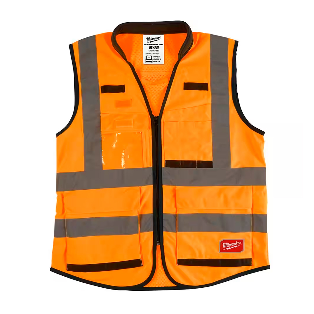 MILWAUKEE CHALECO             D/SEGURIDAD NARANJA CH/M ALTA