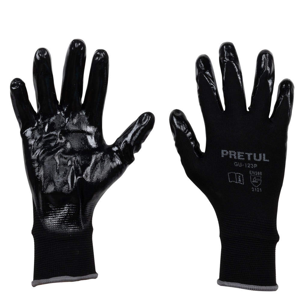 PRETUL GUANTE NYLON RECUBIERTODE NITRILO GD GU-123P