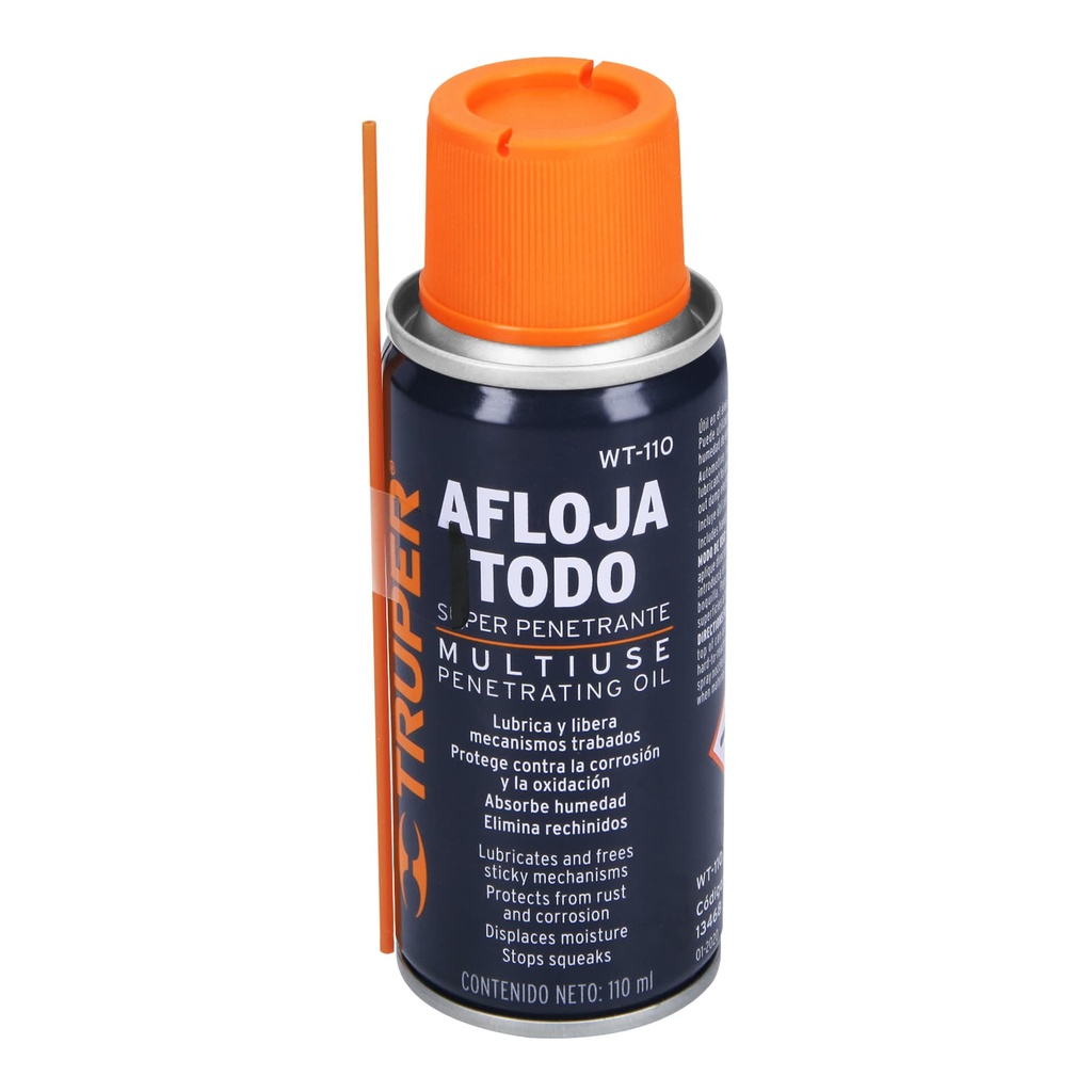TRUPER ACEITE AFLOJATODO EN   AEROSOL 110ML WT-110
