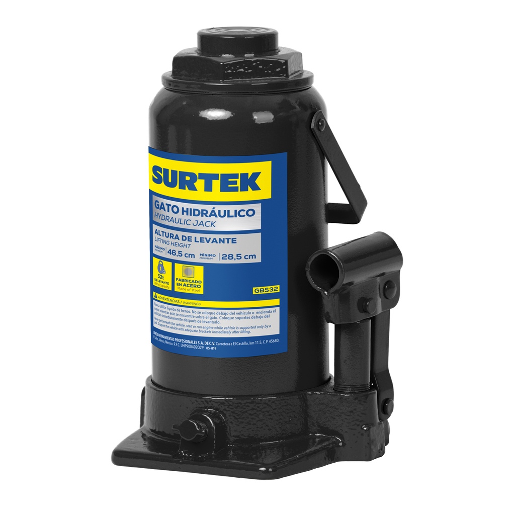 SURTEK GATO DE BOTELLA GBS32  32TON