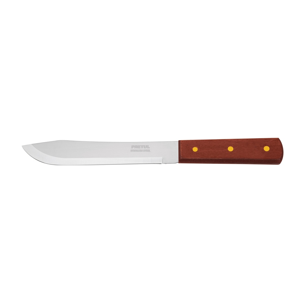 PRETUL CUCHILLO CEBOLLERO CUCH-M707" MANGO DE MADERA