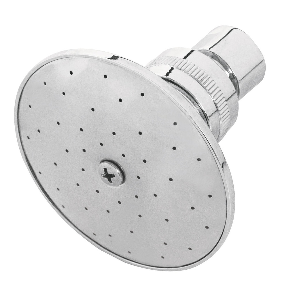 FOSET REGADERA REDONDA R-502S 3" ZAMAK S/BRAZO AQUA