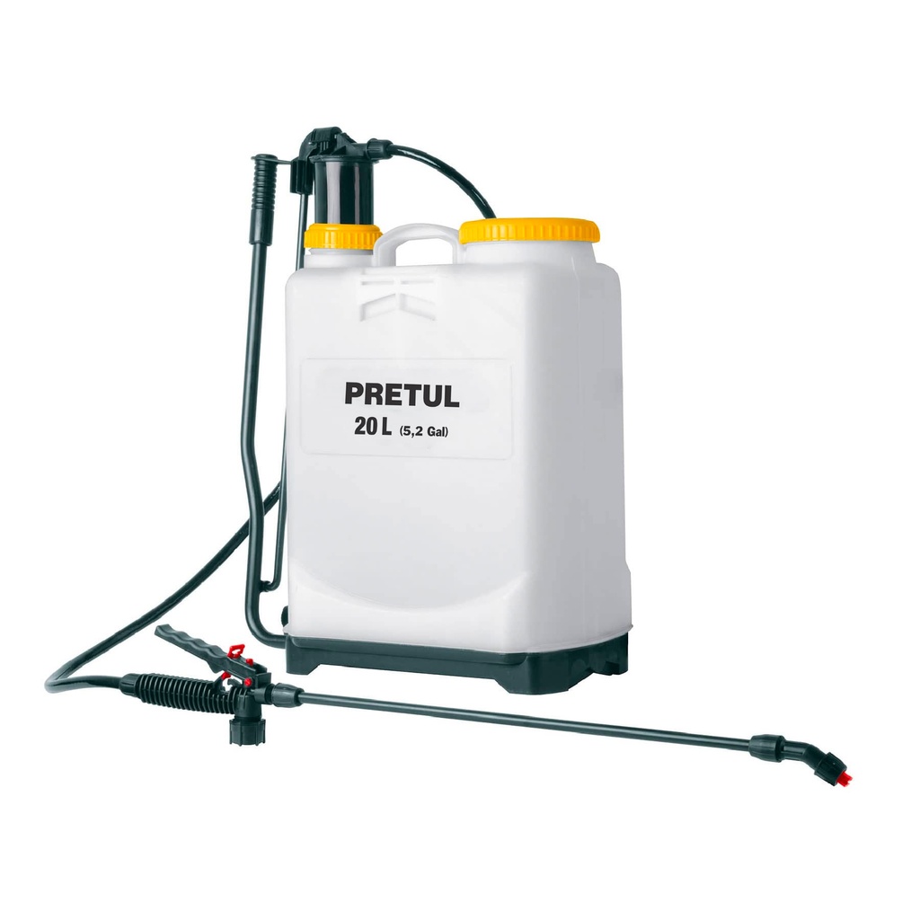 PRETUL FUMIGADOR D/MOCHILA    20LT FUM-20P