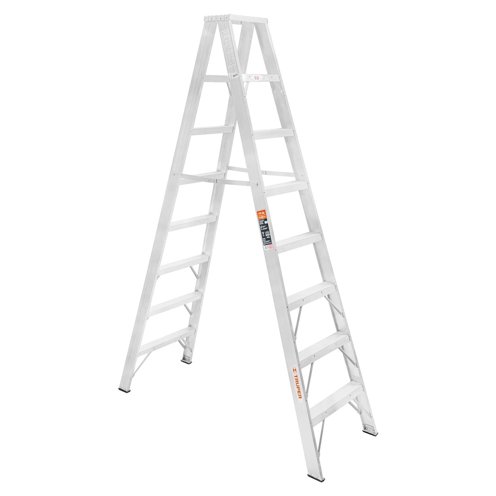 TRUPER ESCALERA D/TIJERA      7 ESC./8FT ALUM-T-II ESTD-27
