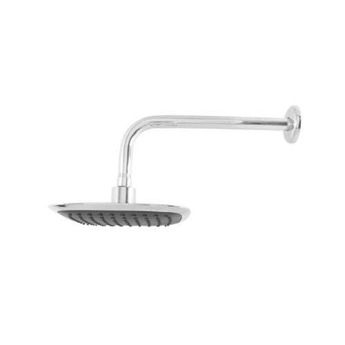 YARDEN REGADERA DE PLATO      CUADRADO 8" CROMO C/BRA-CHAP Y