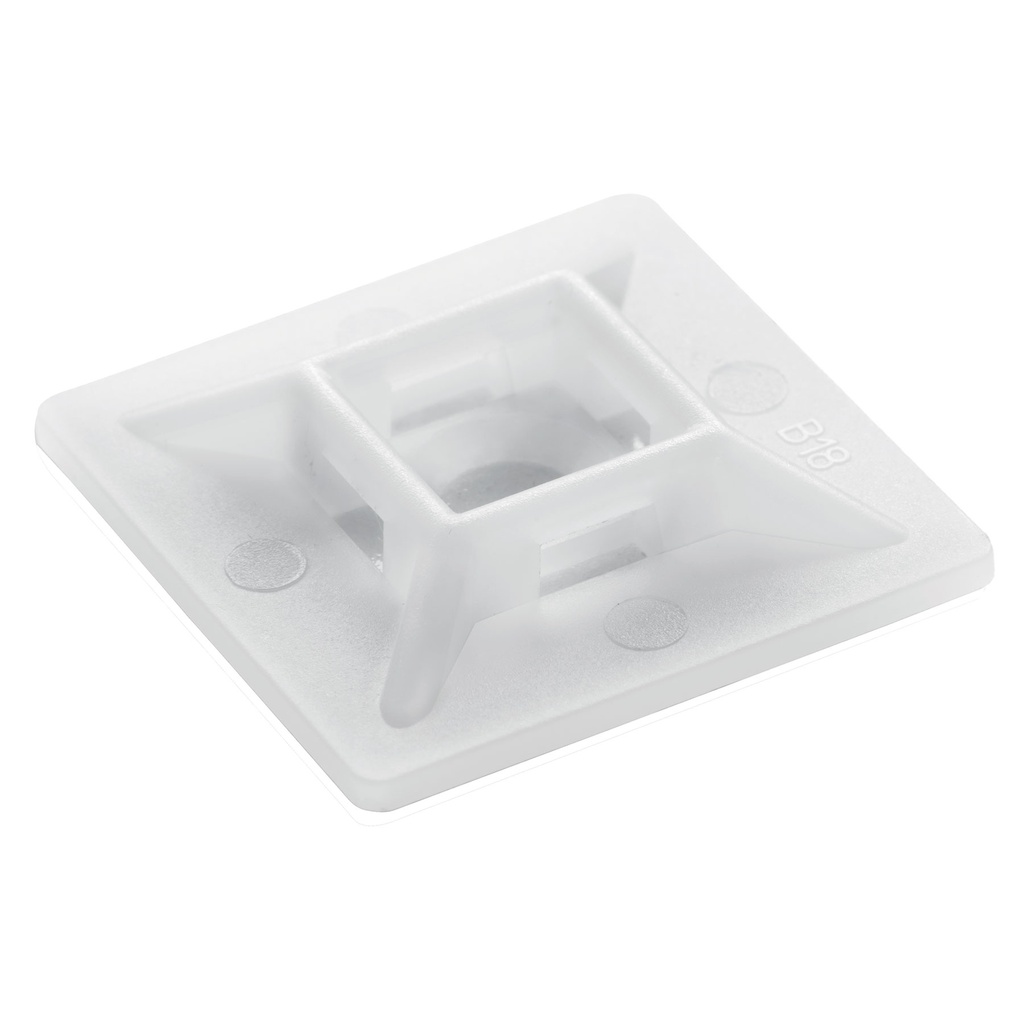 VOLTECK BASE AUTOADHERIBLE    P/CINCHOS 3X3CM C/10PZ BCIN-30