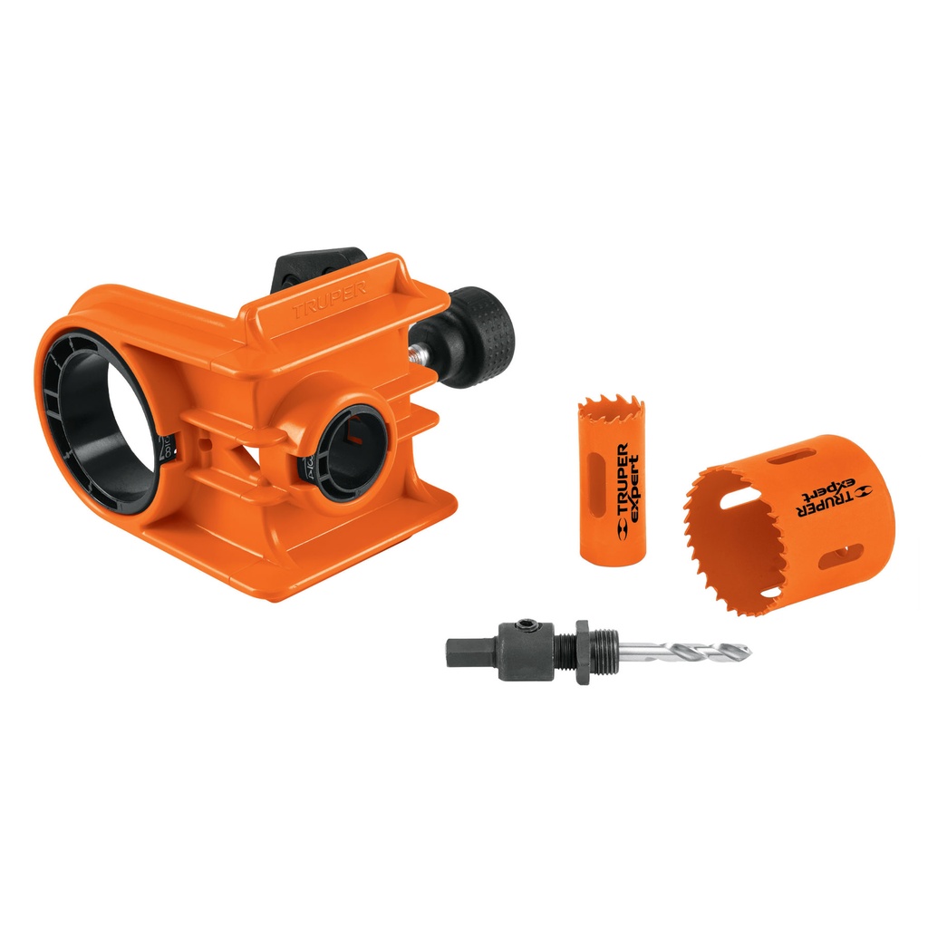 TRUPER BROCASIERRA JGO 4PZ    P/INSTALAR CERRADURA KITB-4X
