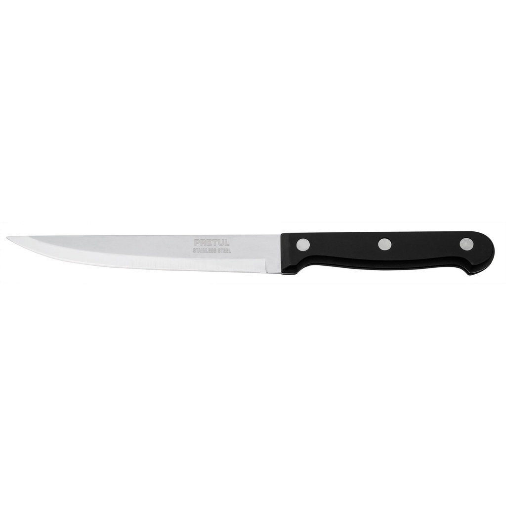 PRETUL CUCHILLO ASADOR CU-CHP53 5"MANGO D/PLASTICO