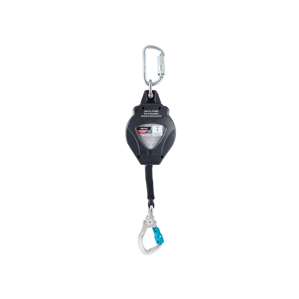 WESTON LINEA DE VIDA 6MT      140KG RETRACTIL D/BANDA