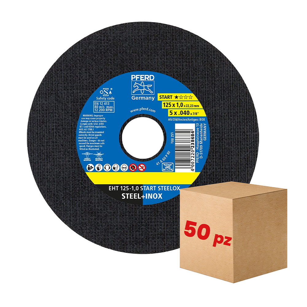 PFERD DISCO CORTE 76X         1.1X10.0MM EHT A-060 165829