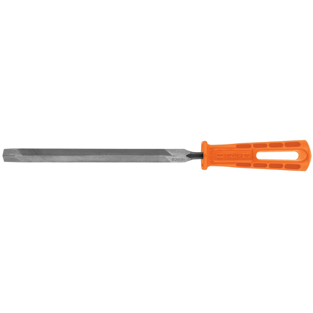 TRUPER LIMA TRIANGULO REGULAR, MUZA, 8" C/ MANGO