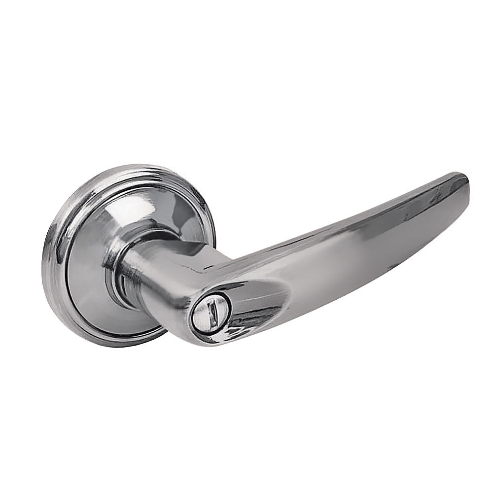 LOCK MANIJA TUBULAR RECTA 10MA RECAMARA NIQUEL SATINADO