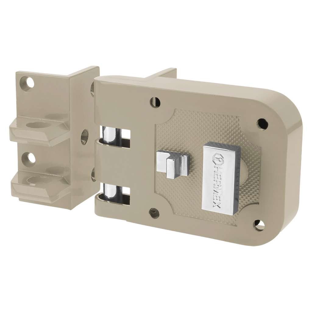 HERMEX CERRADURA SOBREPONER, MODELO 625, IZQUIE