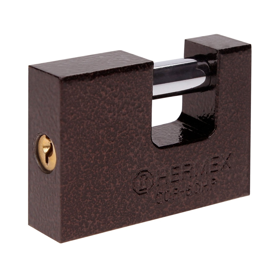 HERMEX CANDADO ANTIPALANCA, 60MM, CUERPO DE HIERRO, HERM