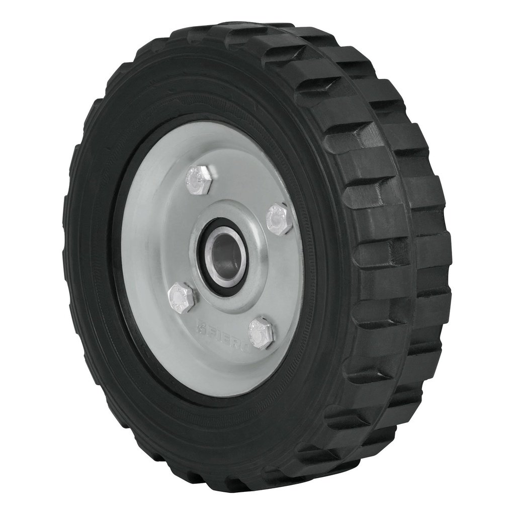 PRETUL LLANTA P/DIABLO 7"     HULE SOLIDO 2BALERO RD-72