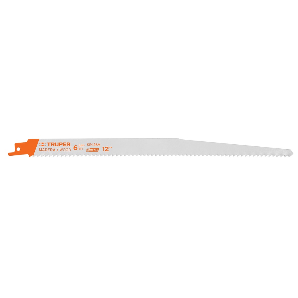 TRUPER SEGUETA P/SIERRA SABLE 12"6DPP 2PZ P/MAD SE-126M
