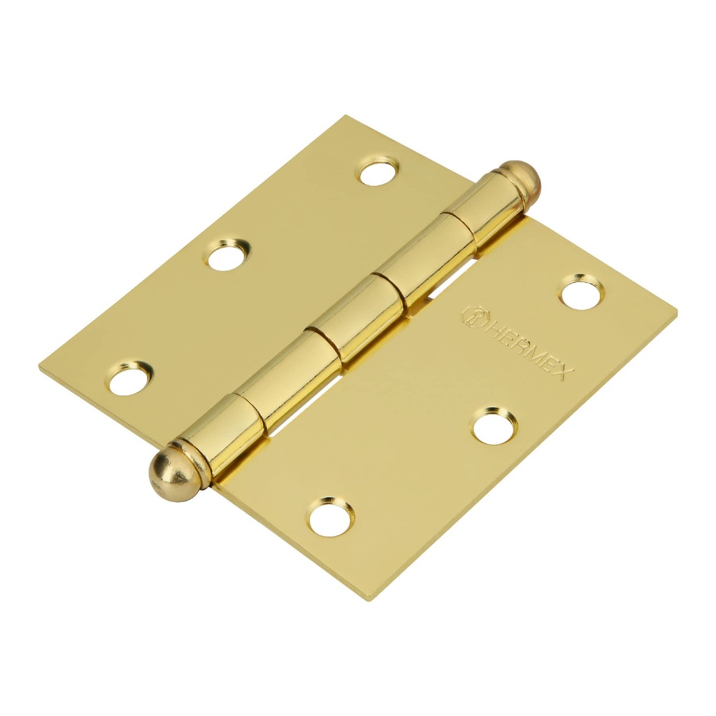HERMEX BISAGRA BC-351R 3 1/2 HERMEXCUADRADA LATON CABEZA