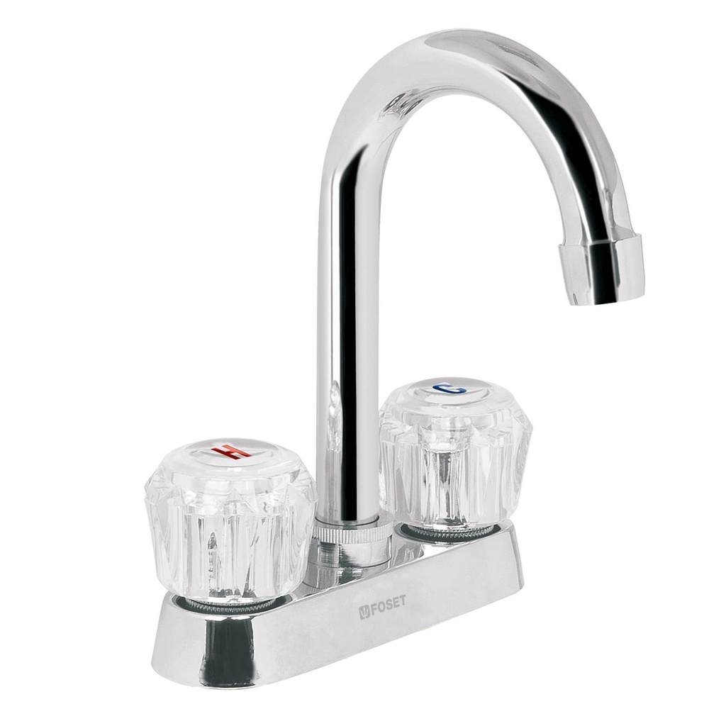 FOSET MEZCLADORA LAVABO MAN   ACRILICO CUELO BAR M-060A