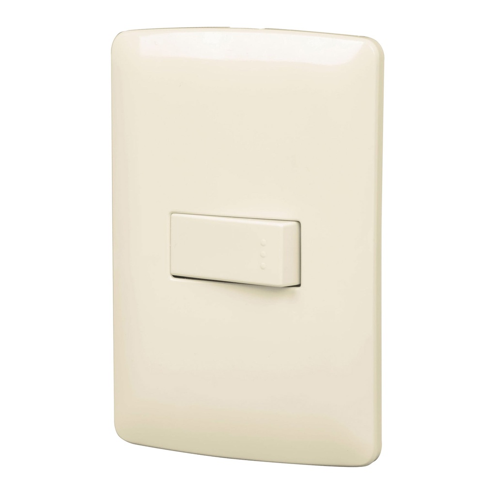 VOLTECK PLACA ARMADA CON INTERRUPTOR ESCALERA,LINEA ITALI
