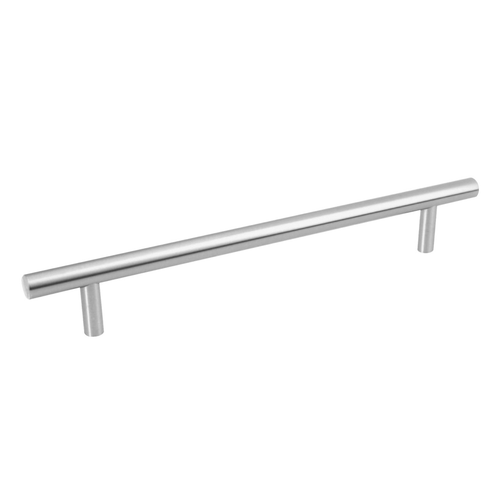 HERMEX JALADERA NIQUEL SATINADO CILINDRO 192MM
