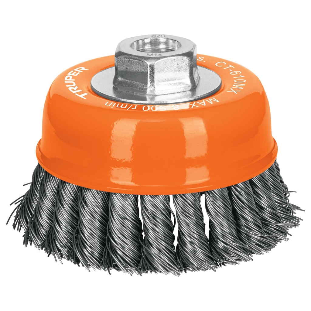 TRUPER CARDA COPA ALAMBRE     4"XM14 CT-610MX