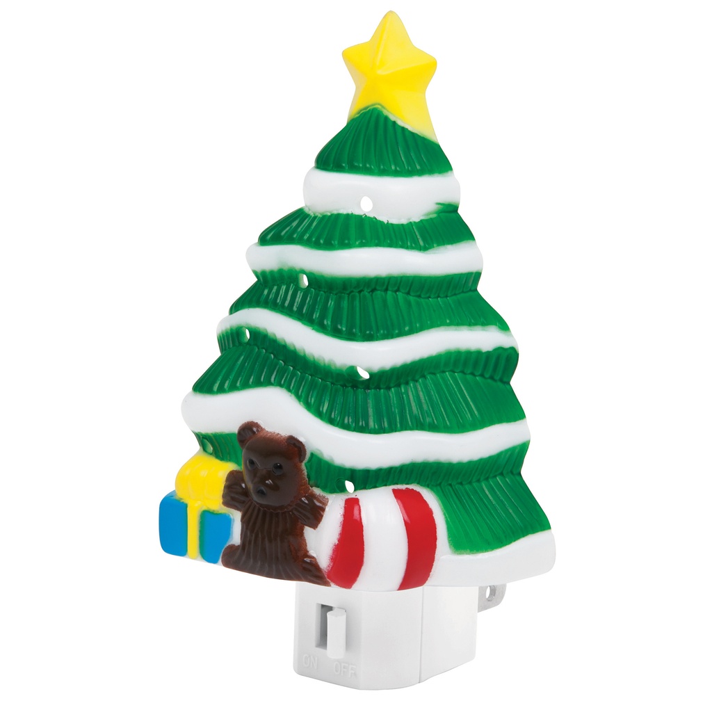VOLTECK LUZ DE NOCHE PINO DE NAVIDAD