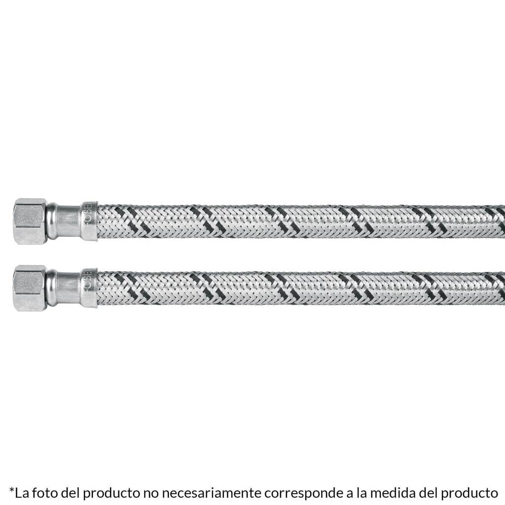 FOSET FLA-55XL MANGUERA HULE  55CM  ACERO INOXIDABLE  LATAM