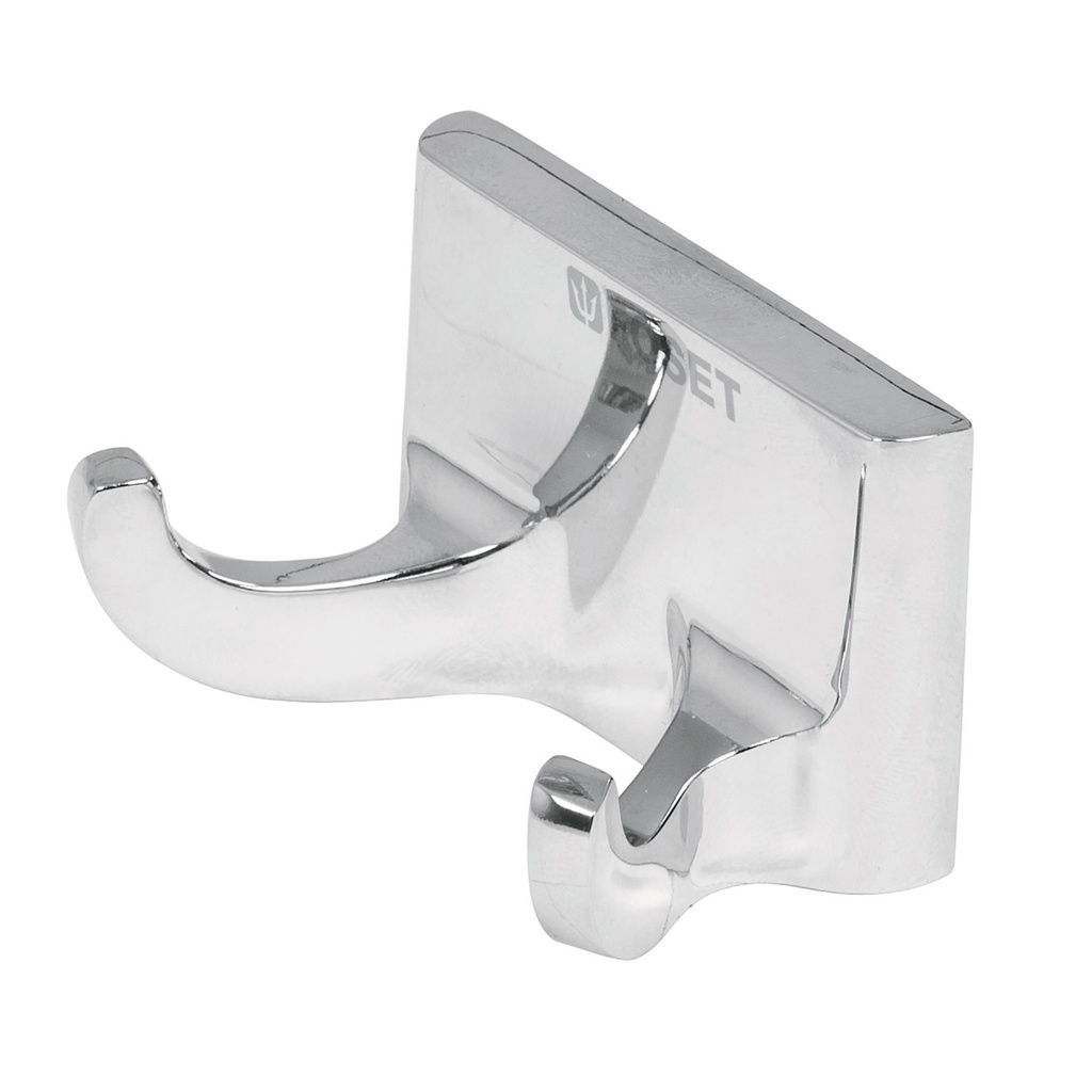 FOSET GANCHO DOBLE P/TOALLA   LINEA BASIC A-906