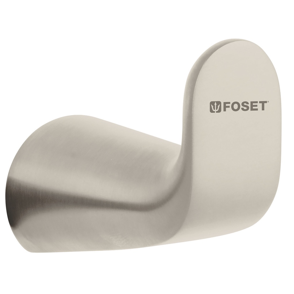 FOSET GANCHO SENCILLO SATINADOP/TOALLA LINEA RIVIERA RIA-73N
