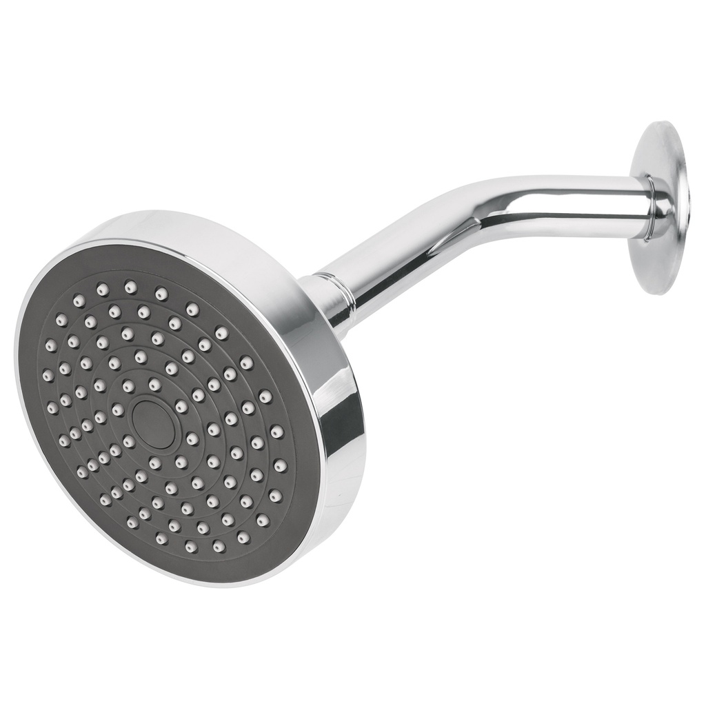 FOSET R-402 REGADERA REDONDA  ABS  4-1/4  CON BRAZO  BASIC 4