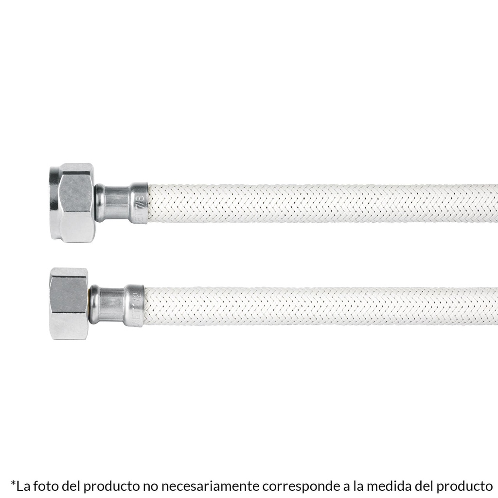 FOSET FWC-50B MANGUERA DE HULE  50 CM  VINILO BLANCA  USOS G